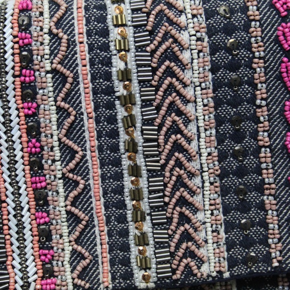 Beaded Clutch with Chain - Firm on price - Picture 2 of 6